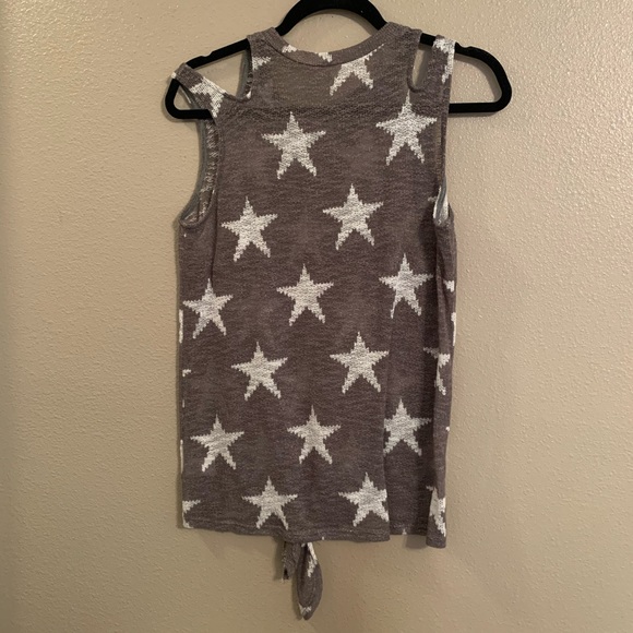 Star Print Tank Top - Picture 2 of 2